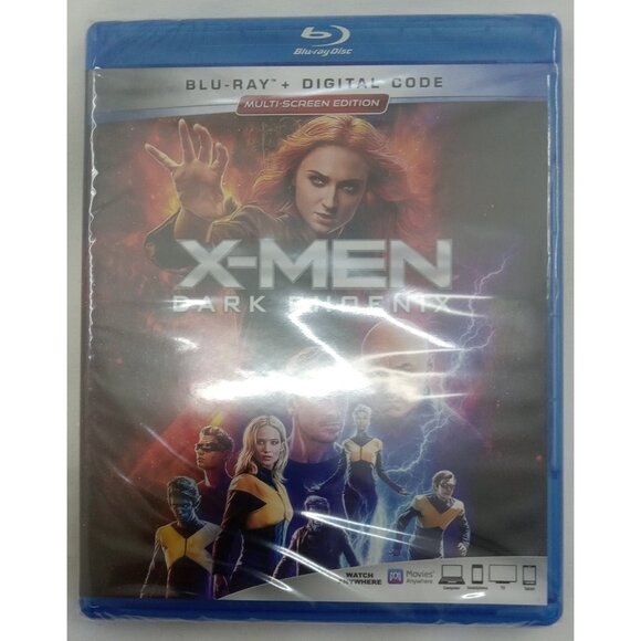 X-Men Other - X-Men Dark Phoenix Blu-ray Digital Code Marvel Movie NEW Sealed